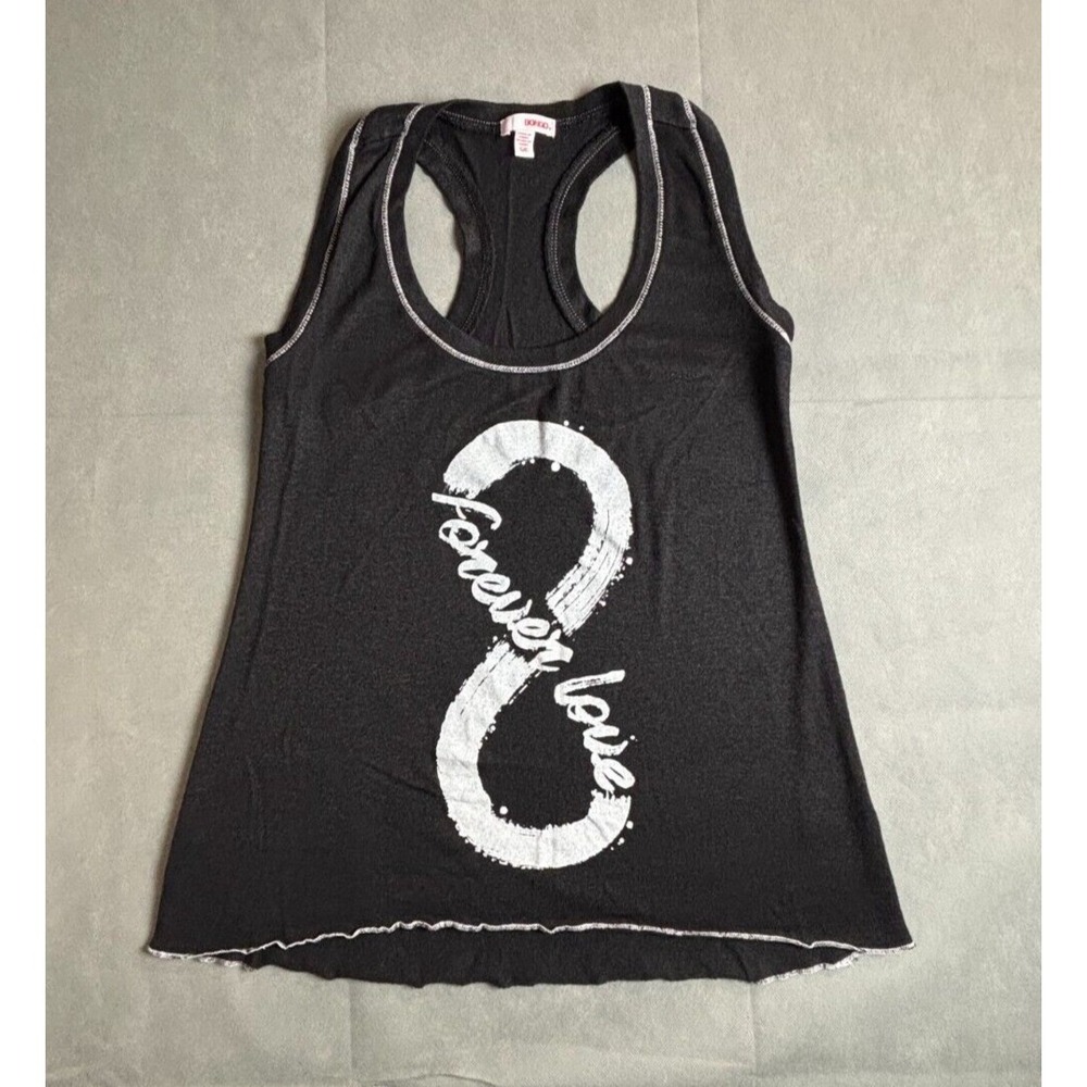 Bongo Tank Top Women's Small Black Sleeveless gym